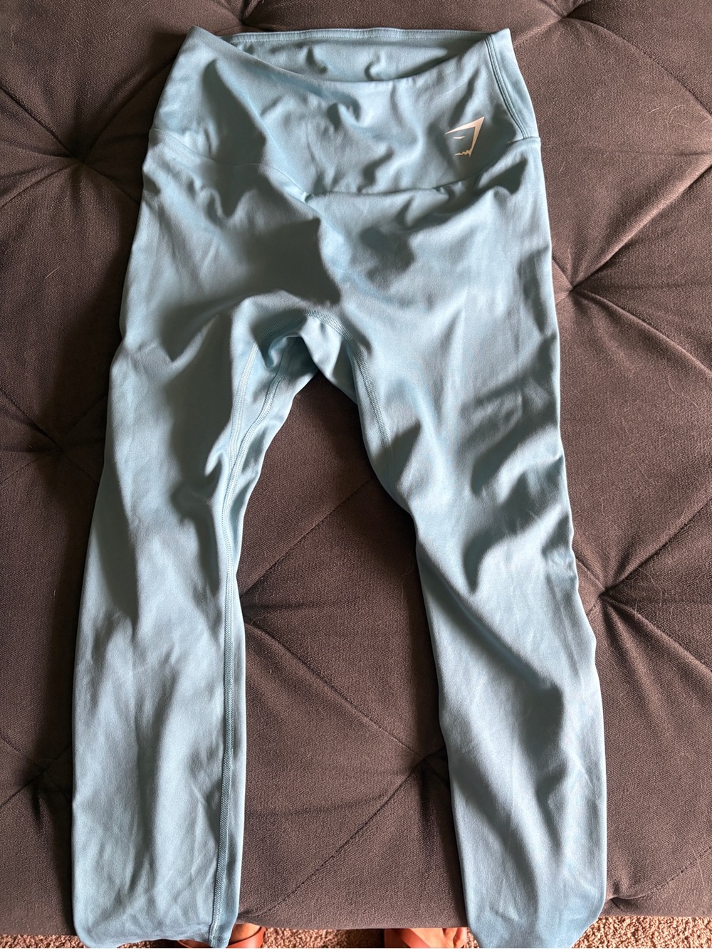 Gymshark Kids Sky Blue High-Waist Leggings